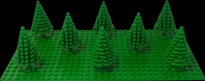 Productafbeelding LEGO grote boomspar - Grote boom 3471 - 20x (3471, LEGO Accessoires)