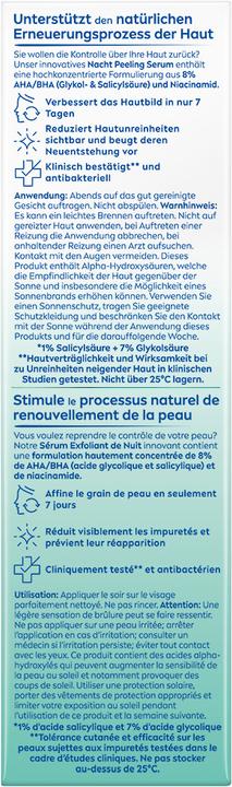 Produktbild NIVEA DUPLIKAT Derma Skin Clear Nacht Peeling (40 ml)