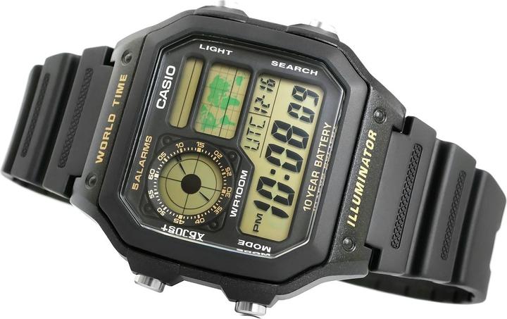 Produktbild Casio AE-1200WH-1B (Digitaluhr, 43 mm)