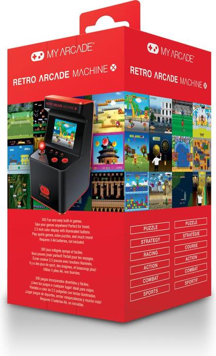 Actual product image dreamGear My Arcade Retro Arcade Machine X