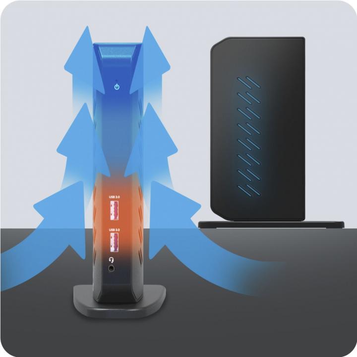 Actual product image Icy Box IB-DK2252AC (USB-C, 12 Ports)
