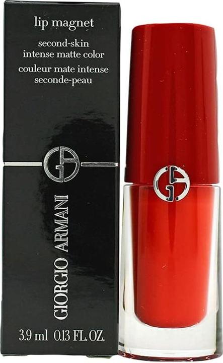 Actual product image Giorgio Armani Lip Magnet Vibes No 304 (304 Scarlet red)