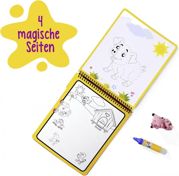Actual product image Simba A&F Water Magic Farm Colouring Book