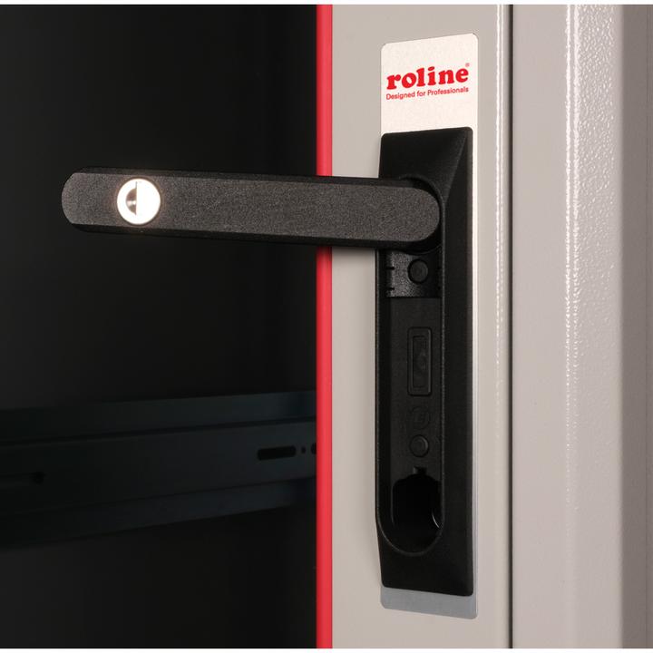 Actual product image Roline 19-inch network cabinet Basic 26 U (26 RU, 19 inch rack)