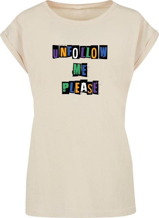 Merchcode Ladies Please X Extended Shoulder Tee - 111659