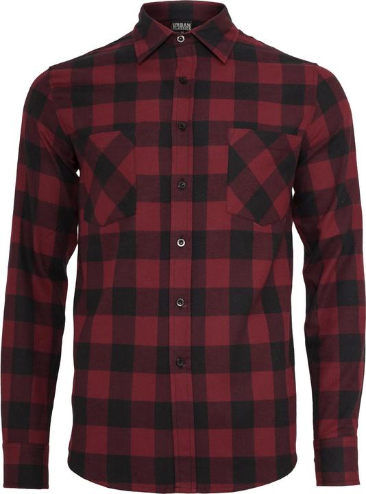 Produktbild Urban Classics Langarmhemd Checked Flanell - 75529 (L)