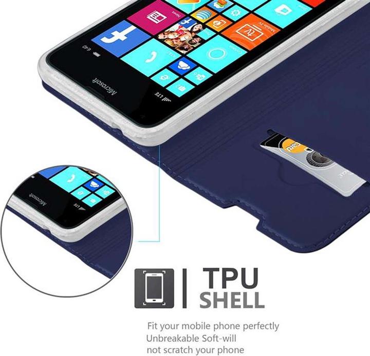 Image du produit Cadorabo Book Classy Style Cover (Microsoft Lumia 640)