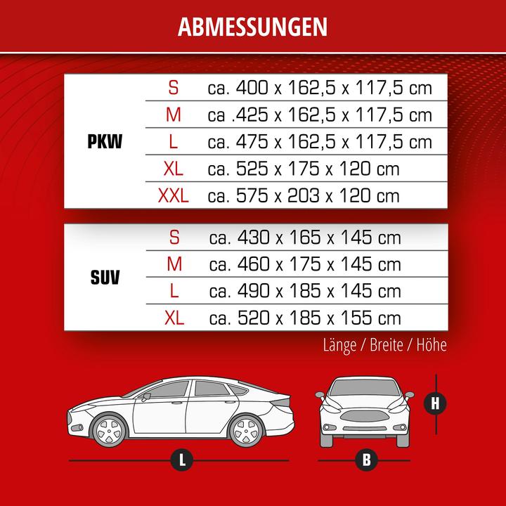Produktbild Walser SUV Hagelschutzplane Premium Hybrid
