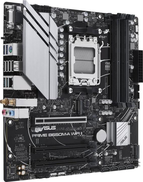 Image du produit ASUS PRIME B650M-A WIFI II (AM5, AMD B650, mATX)