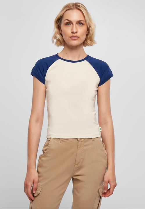 Image du produit Urban Classics Tee-shirt de baseball rétro pour femmes - 19391 (4XL)