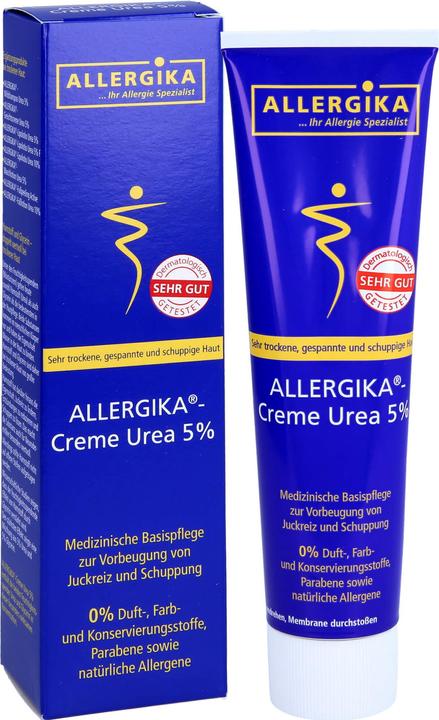 Actual product image Allergika Cream Urea for the prevention of itching and scaling, 100 ml Cream (Body cream, 100 ml)
