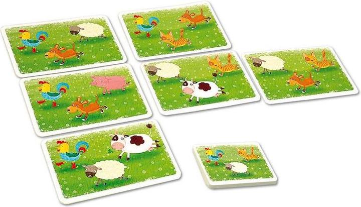 Produktbild Logis LGI01020 - Finde die Tiere, Kartenspiel, für 3-6 Spieler, ab 5 Jahren (Englisch)