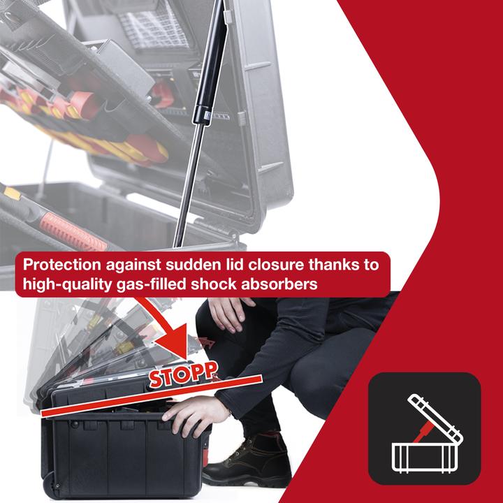 Image du produit Wiha Werkzeugkoffer XL2 Trolley electr 60tlg (60 pièces)