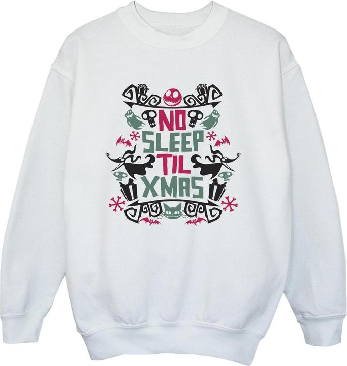 Disney The Nightmare Before Christmas No Sleep Til Xmas Sweatshirt Jungen