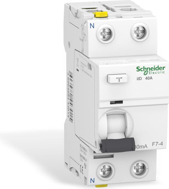 Productafbeelding Schneider Electric Acti9 iID aardlekschakelaar 2Polig 40A 30ma Type A