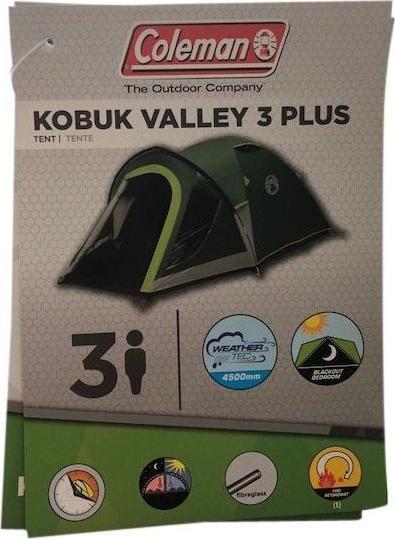 Productafbeelding Coleman Kobuk Vallei 3 Plus (Koepeltent, 5.10 kg, 3 personen)