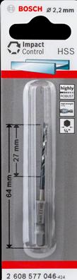 Produktbild Bosch Professional Zubehör HSS Spiralbohrer mit Sechskantschaft 6,0 mm (6.0 mm)