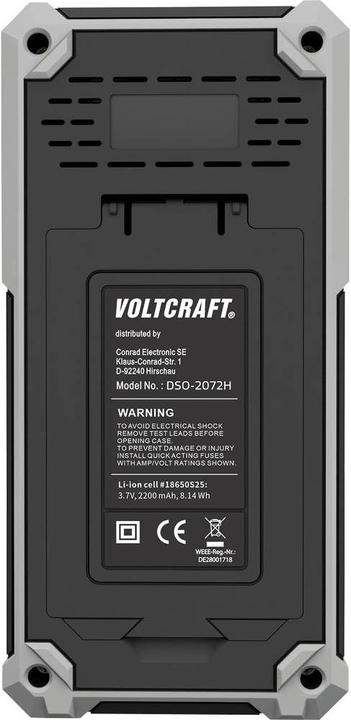 Image du produit Voltcraft Digital Oszilloskop 3 in 1 (CAT II 400V)