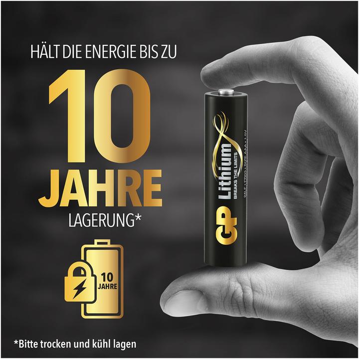 Immagine prodotto GP Batteries Excellent Lithium Micro (4 pz., AAA)