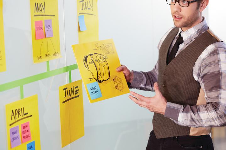 Image du produit Post-it Super Sticky grand format (28 x 28 cm)