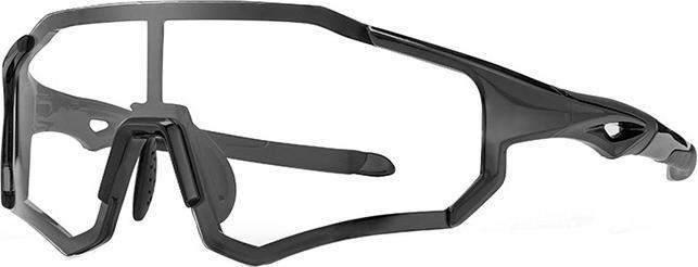 Actual product image Rockbros 10181 photochromic UV400 cycling glasses - black (Black, Black)