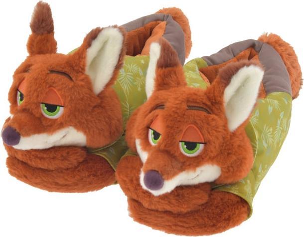 Actual product image Disney Nick Wilde slippers 23-25 Warm Goods (23, 24, 25)