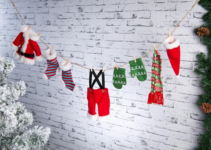 Image du produit Infactory Corde à linge du Père Noël