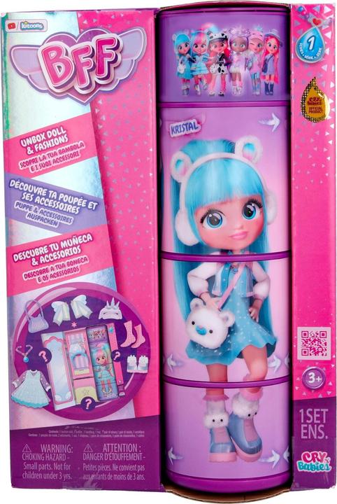 Actual product image IMC Toys Doll Cry Babies BFF - Kristal