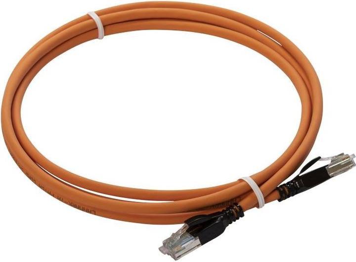 Produktbild Elbro Patchkabel LANmark Kat.7A GG45/GG45, geschirmt, 3m, orange (S/FTP, 3 m)