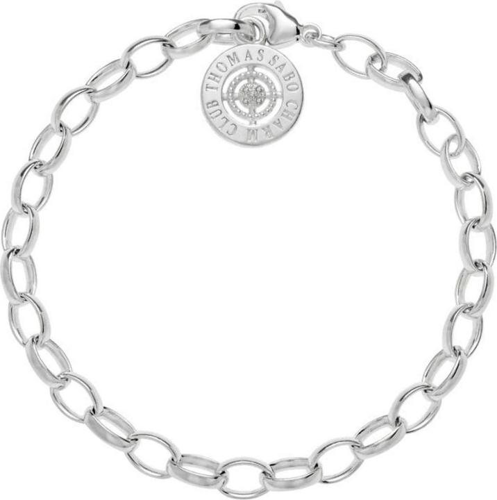 Thomas Sabo Armband Diamant (19.50 cm, Silber)