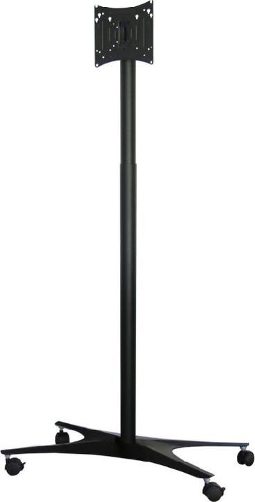 Image du produit OMB Support TV Polo, 22-49" noir, 4 roulettes souples (46", 30 kg)