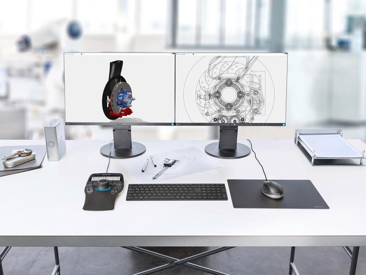 Produktbild 3Dconnexion SpaceMouse Enterprise Kit (Kabelgebunden)