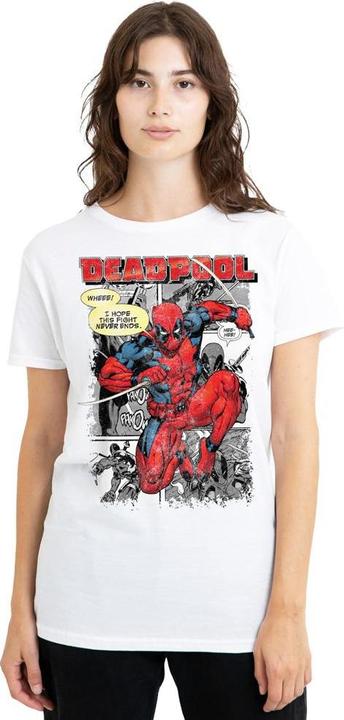 Immagine prodotto Deadpool Maglietta Striscia a Fumetti Adulto Unisex (L)