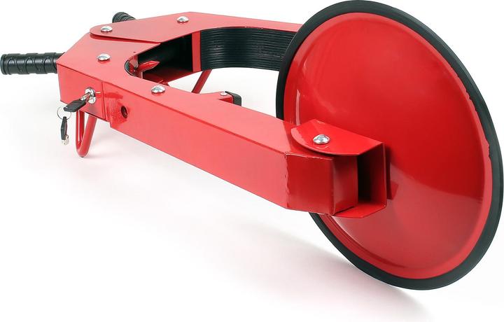 Produktbild Wiltec Radkralle 300x145x630mm Felgen 10-18" Parkkralle Wegfahrsperre Stahl