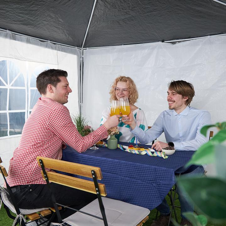 Produktbild Relaxdays 3x Pavillon-Seitenwand (10 cm, 300 cm)