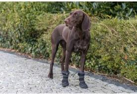 Produktbild Trixie Walker Active Long protective boots, XL, 2 pcs., black (XL, Hundeschuhe)