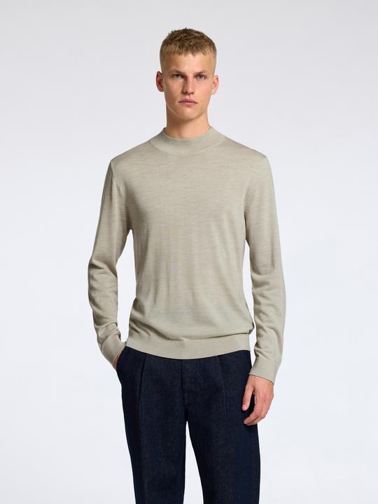 Produktbild Selected Homme Slhtray Ls Knit Merino Mock Neck Noos (XL)