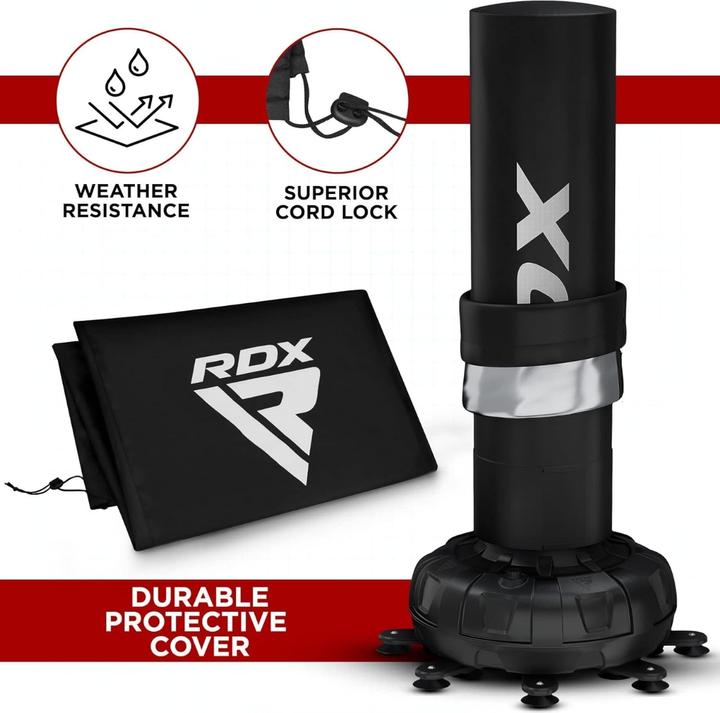 Rdx Freistehender Boxsack F6 + Boxhandschuhe (180 cm)