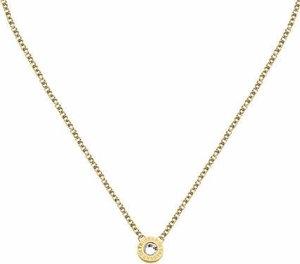 Actual product image Trussardi - T-Logo Fashion Gold Plated Necklace TJAXC108