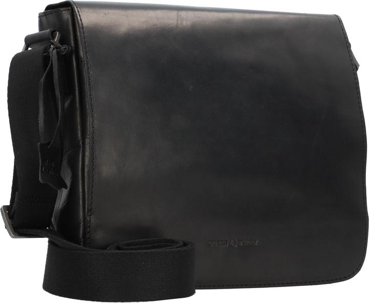 Produktbild Greenburry Pure Black Umhängetasche Leder 26 cm