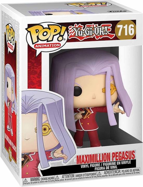 Actual product image Funko POP! - Yu-Gi-Oh!: Maximillion Pegasus