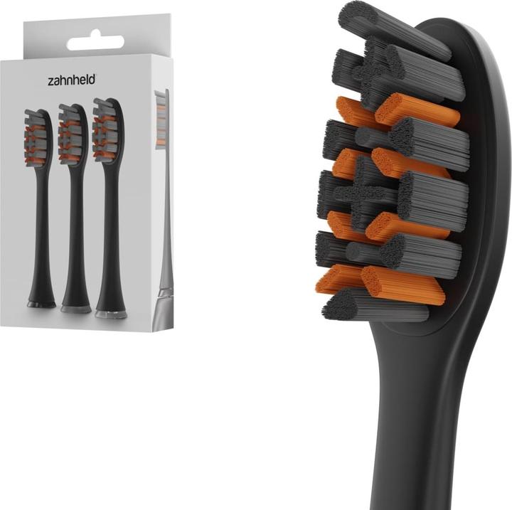 Immagine prodotto Zahnheld Testina Pro X-Clean 3x Nero (3 x)