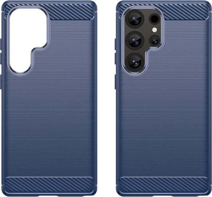Produktbild Cover-Discount Galaxy S25 Ultra - Metall Carbon Look Hülle (Samsung Galaxy S25 Ultra)