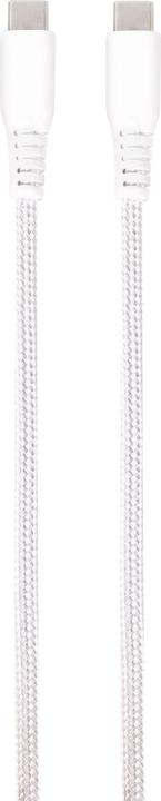 Image du produit Vivanco kabelis USB-C - USB-C LongLife Charging 1,5 m, baltas (62398) (1.50 m, USB 3.2 Gen 2, 60 W)