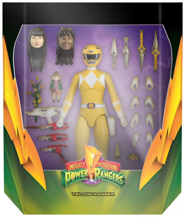 Produktbild Super7 Mighty Morphin Power Rangers figurine Ultimates Yellow Ranger 18 cm