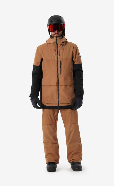 Produktbild Dreamscape Snowboardjacke Herren Skijacke - SNB 500 Ziprotec camel/schwarz (S)