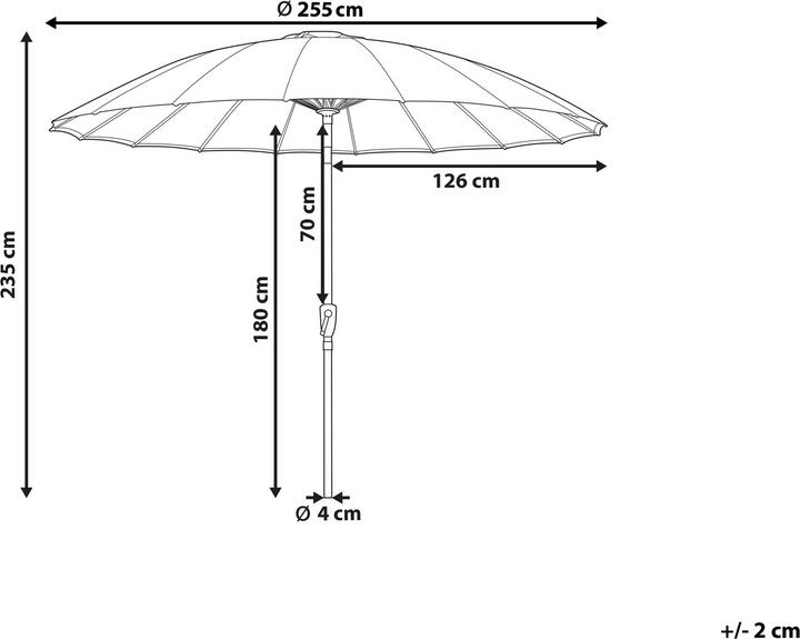 Actual product image Beliani Baia (2.55 m)