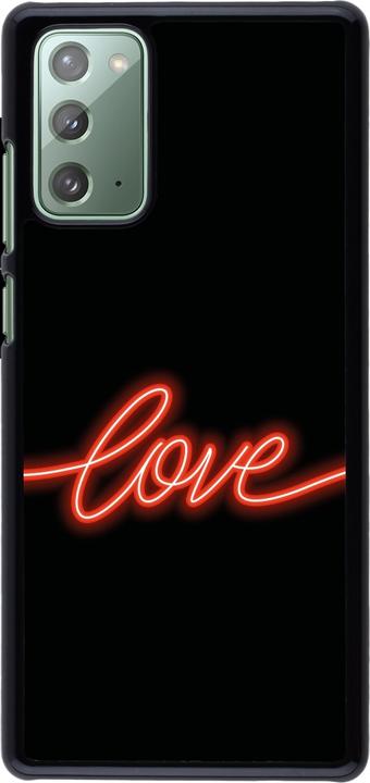Produktbild PhoneLook Hülle Valentine 2023 neon love (Samsung Galaxy Note 20)