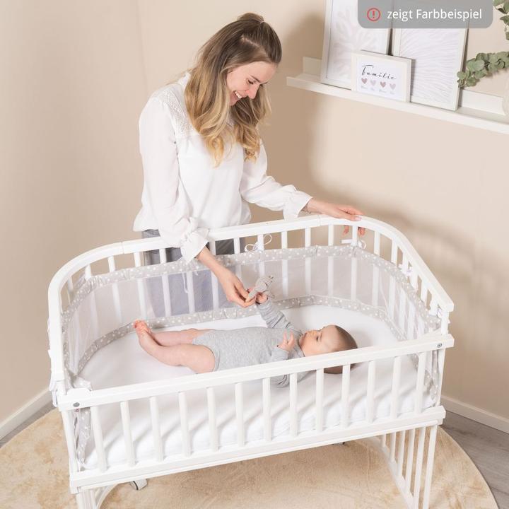 Image du produit Tobi babybay barrière de fermeture laquée beige