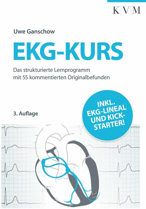 Produktbild EKG-Kurs (Deutsch, Uwe Ganschow, Kalinka Radlanski, 2016)